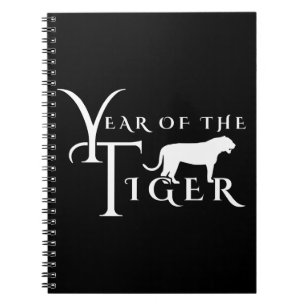 Jaar van de tijger notitieboek