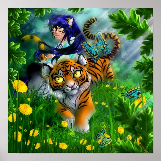 Jaar van de tijger poster (Voorkant)