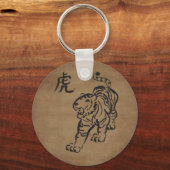 Jaar van de tijger sleutelhanger (Voorkant)