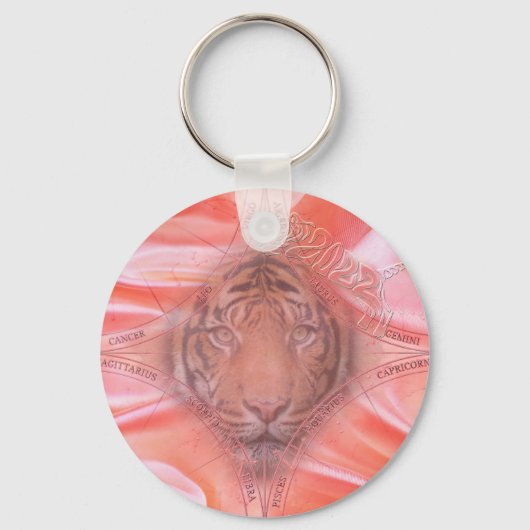 Jaar van de tijger sleutelhanger (Voorkant)