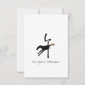 Jaar van de uitnodigingen van de Paarden (Achterkant)