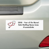 Jaar van de urse bumpersticker (Op auto)