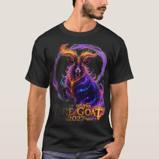 Jaar van de Vuur Geit 2027 T-shirt