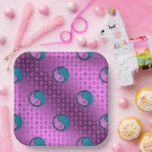 Jaar van de Water Rooster Papieren Bordje (Feest)