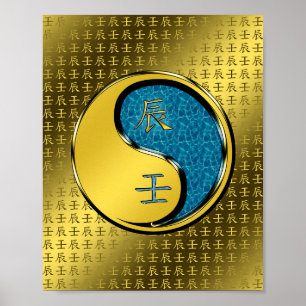 Jaar van de waterdraak poster
