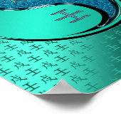 Jaar van de Waterhond Poster (Hoek)