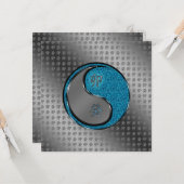 Jaar van de waterkonijn kaart (Voorkant / Achterkant in situ)