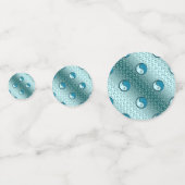 Jaar van de waterslang confetti (Achterkanten)