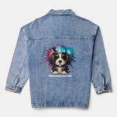 Jaar van de Woofs! Denim Jacket (Achterkant)