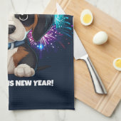 Jaar van de Woofs! Theedoek (Quarter Fold)