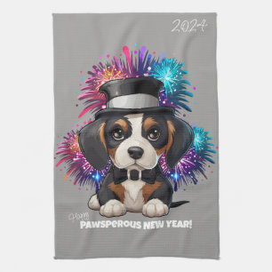 Jaar van de Woofs! Theedoek