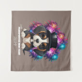 Jaar van de Woofs! Wandkleed (Voorkant (horizontaal))