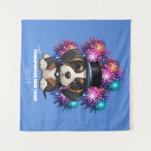 Jaar van de Woofs! Wandkleed (Voorkant (horizontaal))