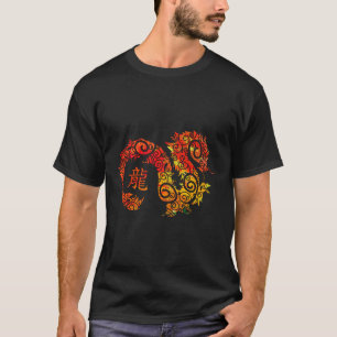 Jaar van Dragon Chinese Zodiac T-shirt