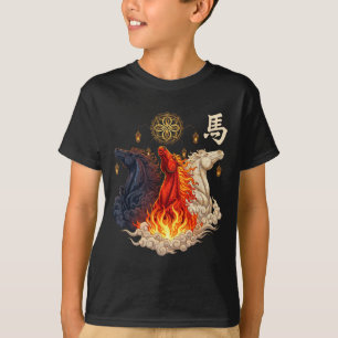 Jaar van het Chinese Paard T-shirt
