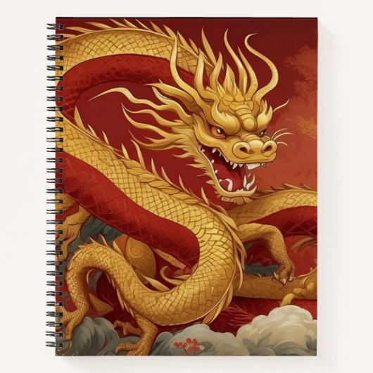Jaar van het Dragon Notitieboek (Voorkant)