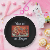 Jaar van het Dragon Paper Bord (Feest)