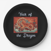 Jaar van het Dragon Paper Bord (Voorkant)
