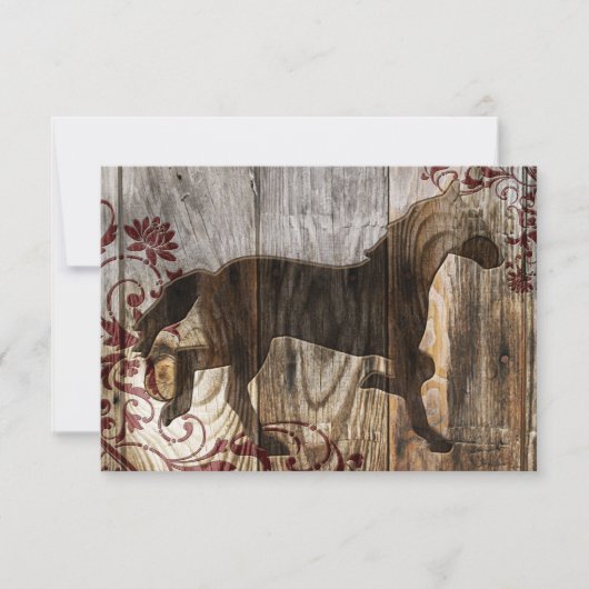 jaar van het houten paard kaart (Voorkant)