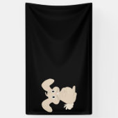 Jaar van het konijn 2023 spandoek (Verticaal)