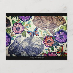 Jaar van het konijn   Briefkaart van het boek Kleu