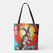 Jaar van het konijn draagtas (Achterkant)