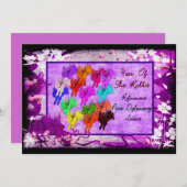 Jaar van het konijn kaart (Voorkant / Achterkant)