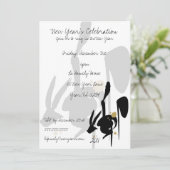 Jaar van het konijn kaart (Staand voorkant)