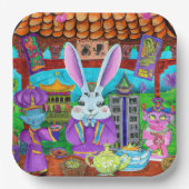 Jaar van het konijn papieren bordje (Voorkant)