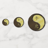 Jaar van het metalen paard confetti (Voorkanten)