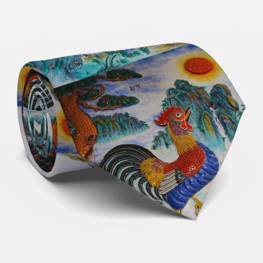 Jaar van het ontwerp van het Stropdas van de Roost (Opgerold)