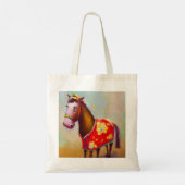 Jaar van het Paard 1 Tote Bag (Achterkant)