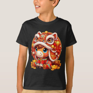 Jaar Van Het Paard 2026 Chinees Nieuwjaar Viering T-shirt