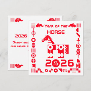Jaar van het Paard 2026 Kaart