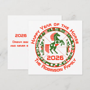 Jaar van het Paard 2026 Kaart