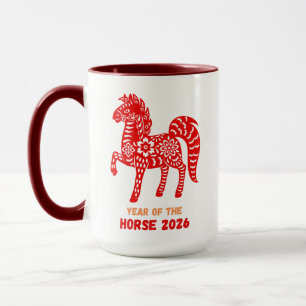 Jaar van het Paard 2026 Mok