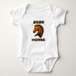 Jaar van het Paard 2026 Romper