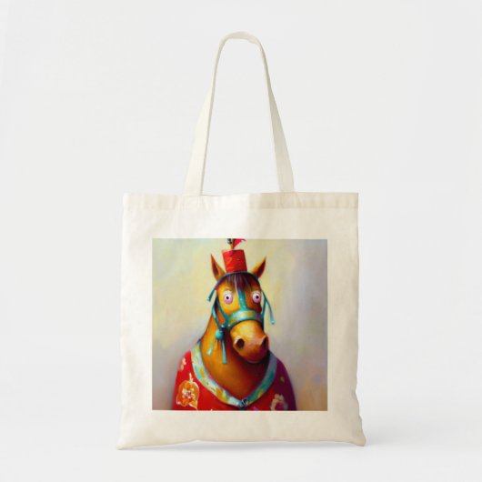 Jaar van het Paard 4 Tote Bag (Voorkant)