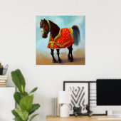 Jaar van het Paard 9 Poster (Thuiskantoor)