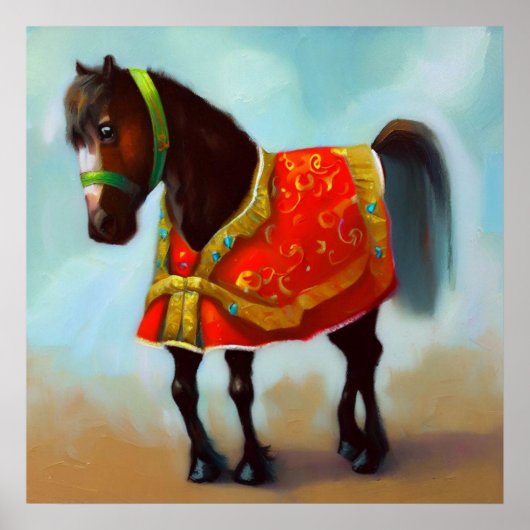 Jaar van het Paard 9 Poster (Voorkant)
