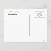 Jaar van het Paard briefkaart (Achterkant)