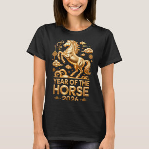 Jaar Van Het Paard Chinees Nieuwjaar 2026 Voor Man T-shirt