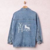 Jaar van het paard denim jacket (Hangar)