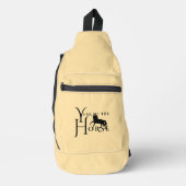 Jaar van het paard sling bag (Voorkant)