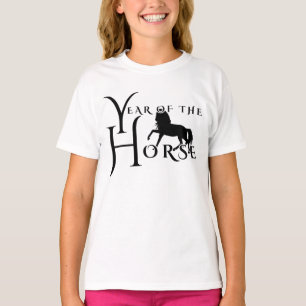Jaar van het paard t-shirt