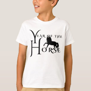 Jaar van het paard t-shirt