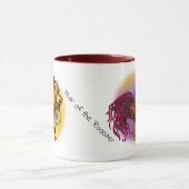 Jaar van het rooster mok (Midden)