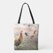 Jaar van het Rooster-Tas Tote Bag (Achterkant)