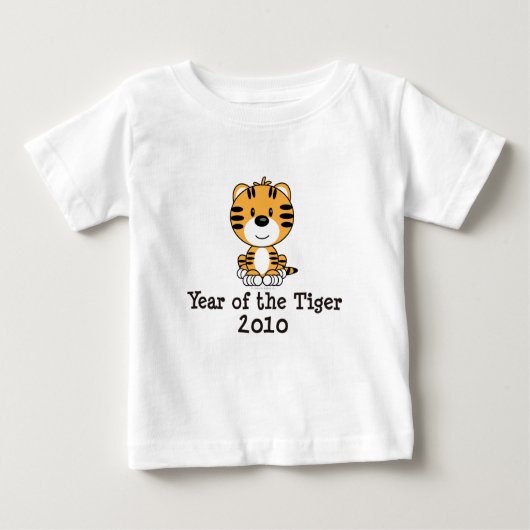Jaar van het Tiger Baby T-shirt (Voorkant)