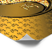 Jaar van het Vuurpaard Poster (Hoek)